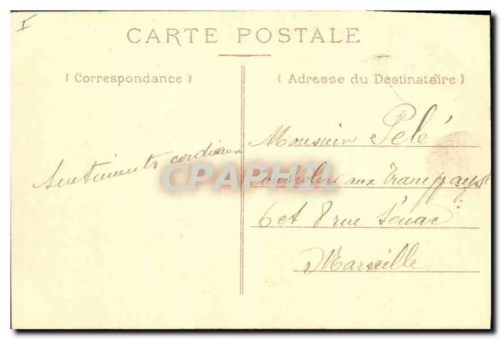 Paris — Passerelle des Buttes-Chaumont — Editor não identificado, número de série não visível - Verso