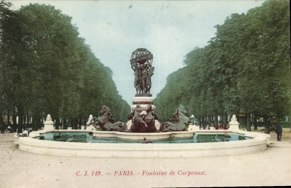 Fontaine de Carpeaux — Paris — C.J. 149 - Frente