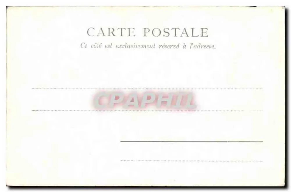 Corte do pequeno Palácio — Paris — editores Kanzill Frères, Paris, n°700 - Verso