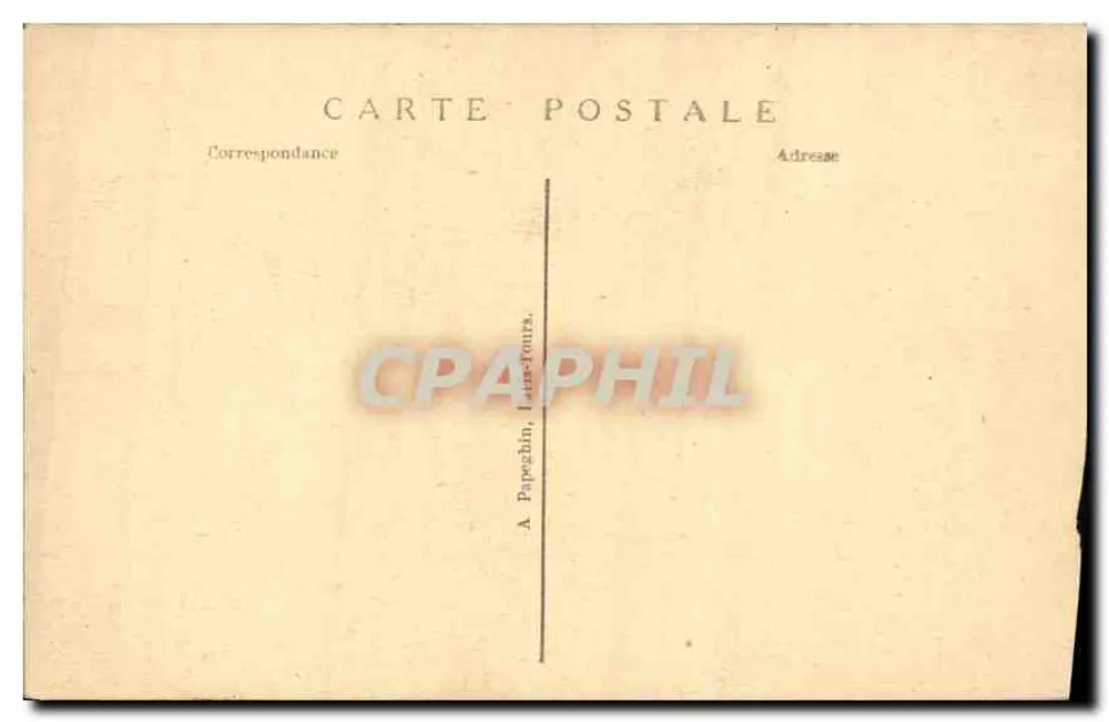 Paris — Das Rathaus und der Pont d'Arcole — A.P. n°121 - Rückseite