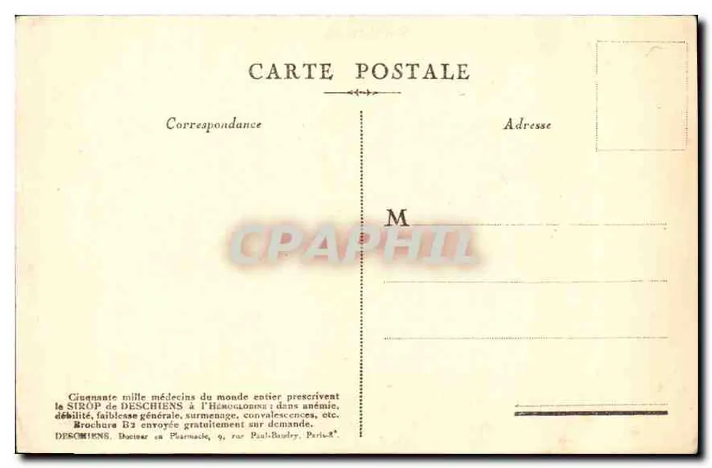 Notre-Dame — vista da catedral — oferecida por Hémoglobine Deschiens - Verso