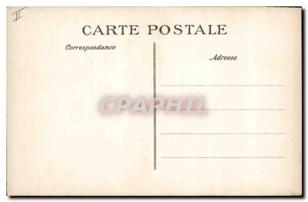 PARIS — Caserne do Castelo d'Água — Fachada — E.D.P. n°252 - Verso