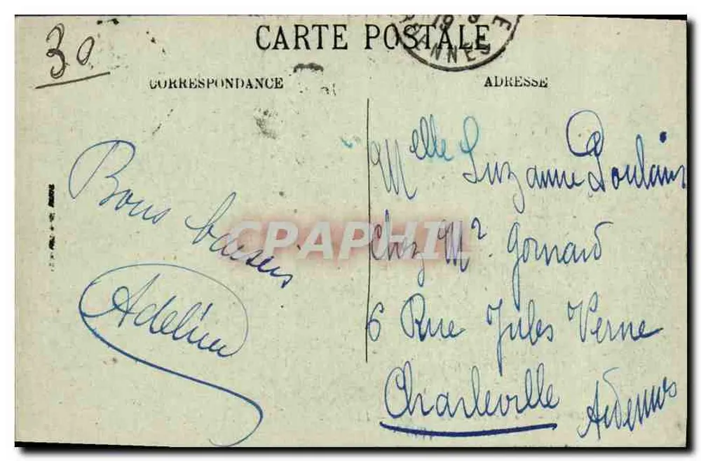 Paris — A Colunata do Louvre — LL. — n° 305 - Verso