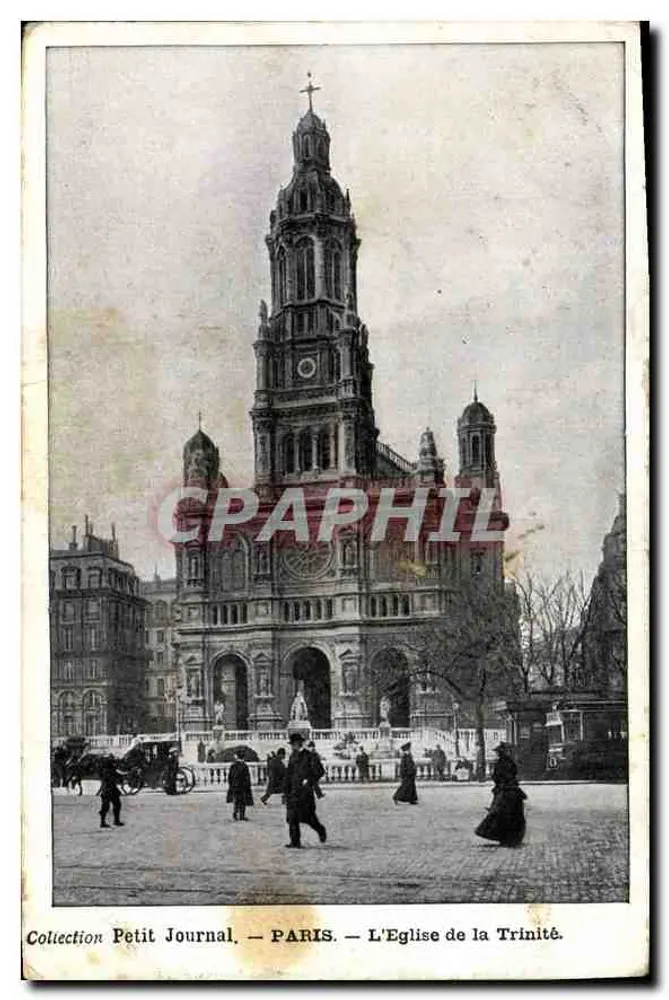 Paryż — Katedra Trójcy Świętej — kolekcja Petit Journal - Awers