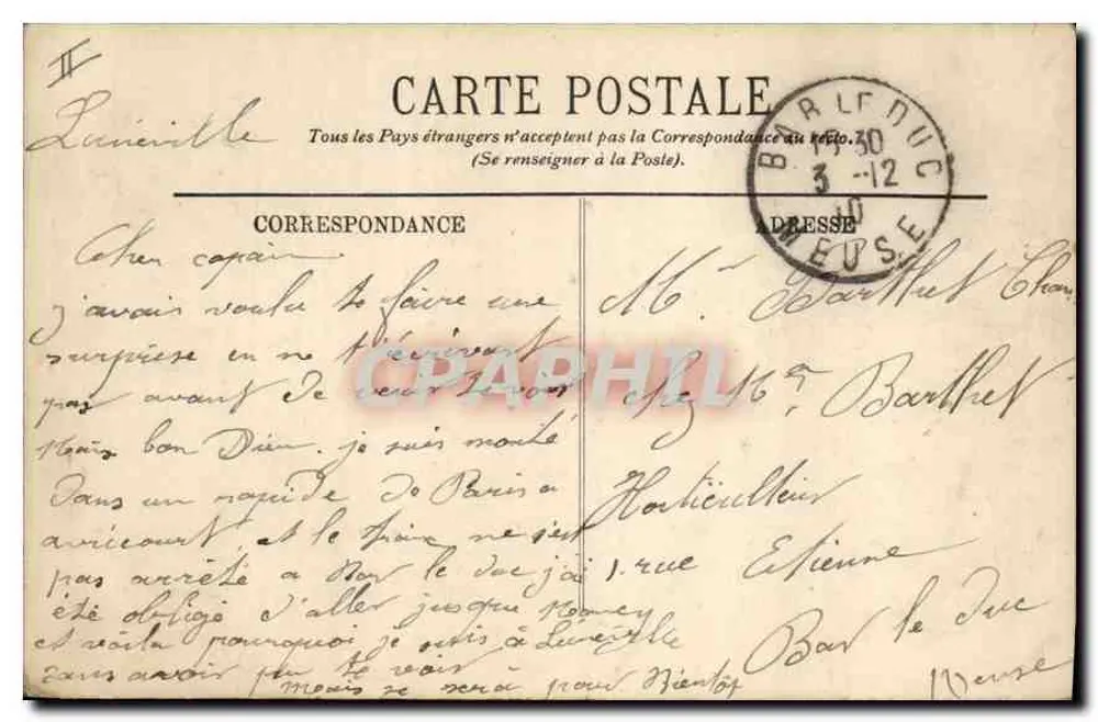Paris — O Teatro Francês — LL. — N° 585 - Verso