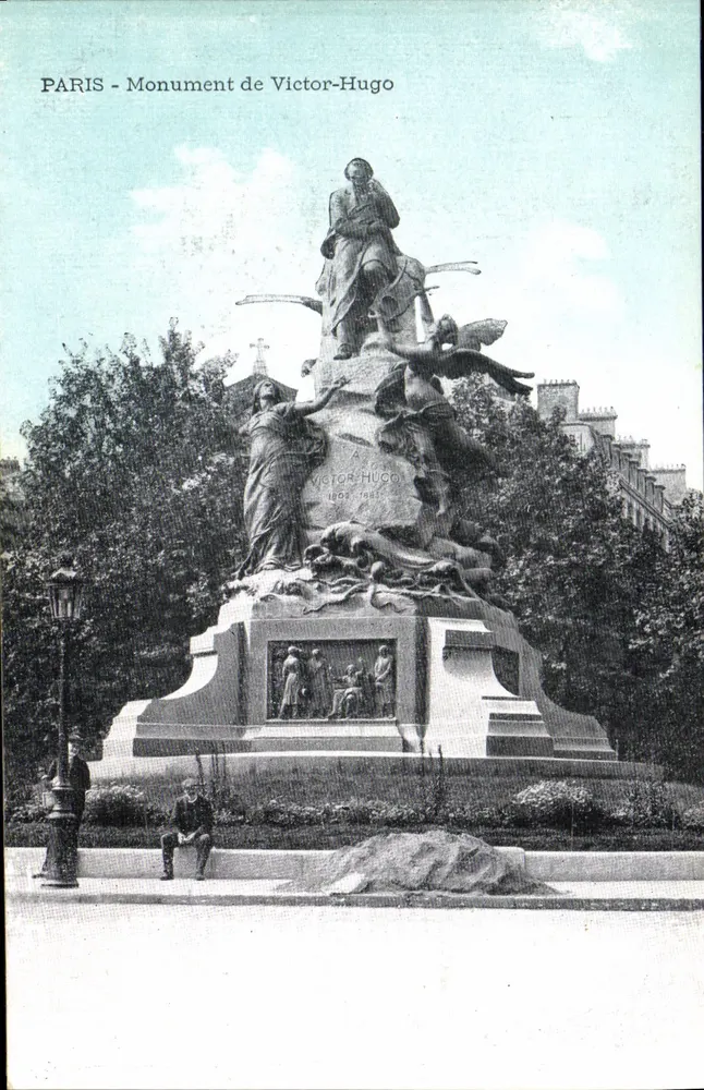 Paris - Monumento de Victor-Hugo — editor não identificado - Frente