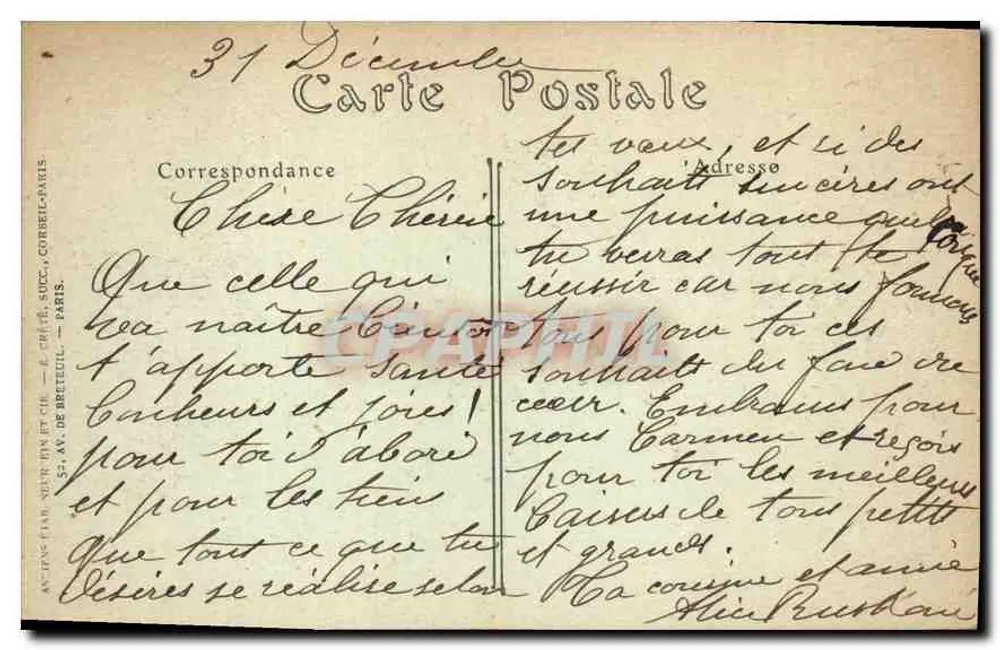 Paris — O Arco do Triunfo — ND Phot. - Verso