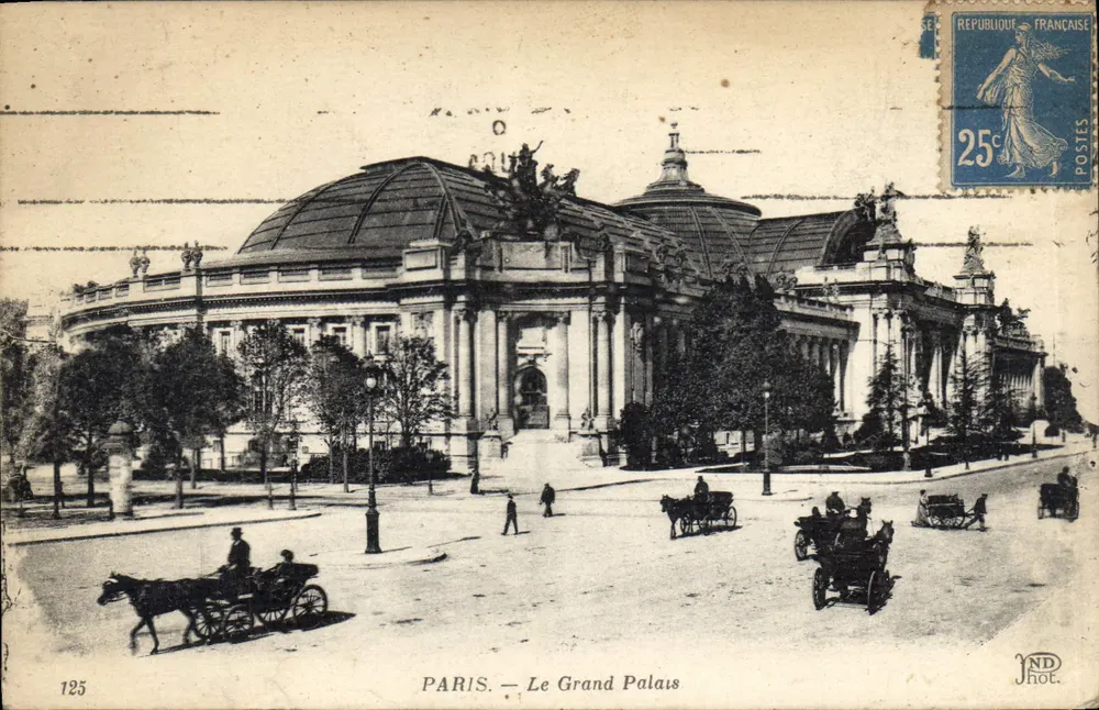 PARIS — Wielki Pałac — JND Hot. n°125 - Awers