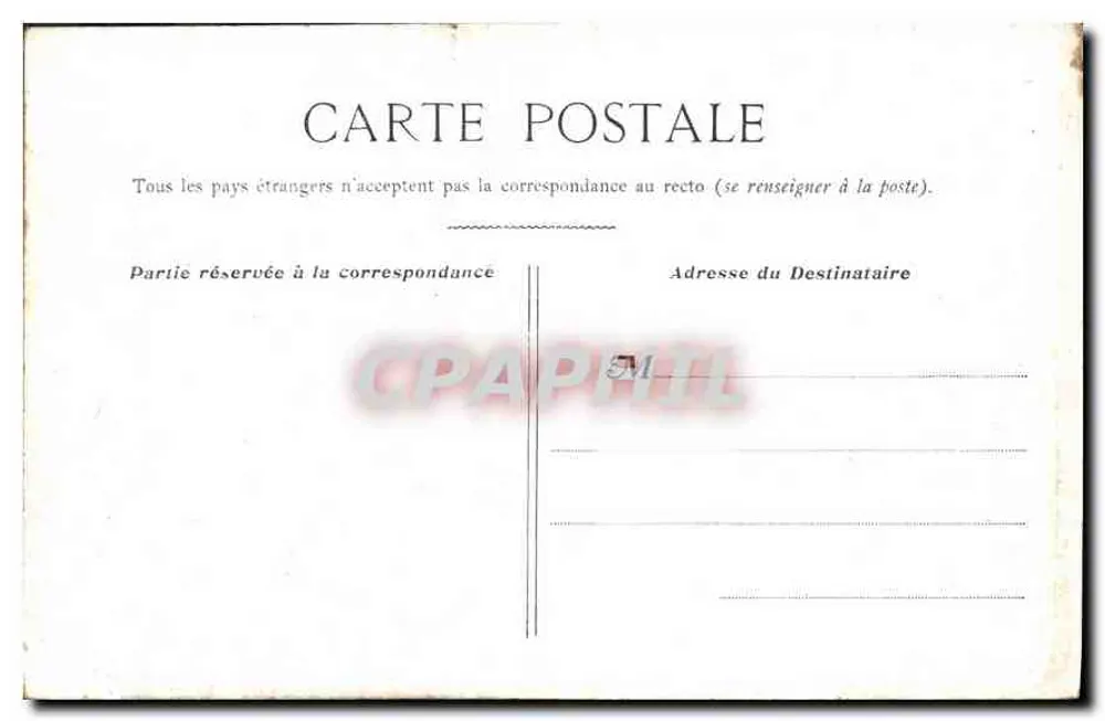 Paris — A Trindade — Editor não indicado, número de série não visível - Verso