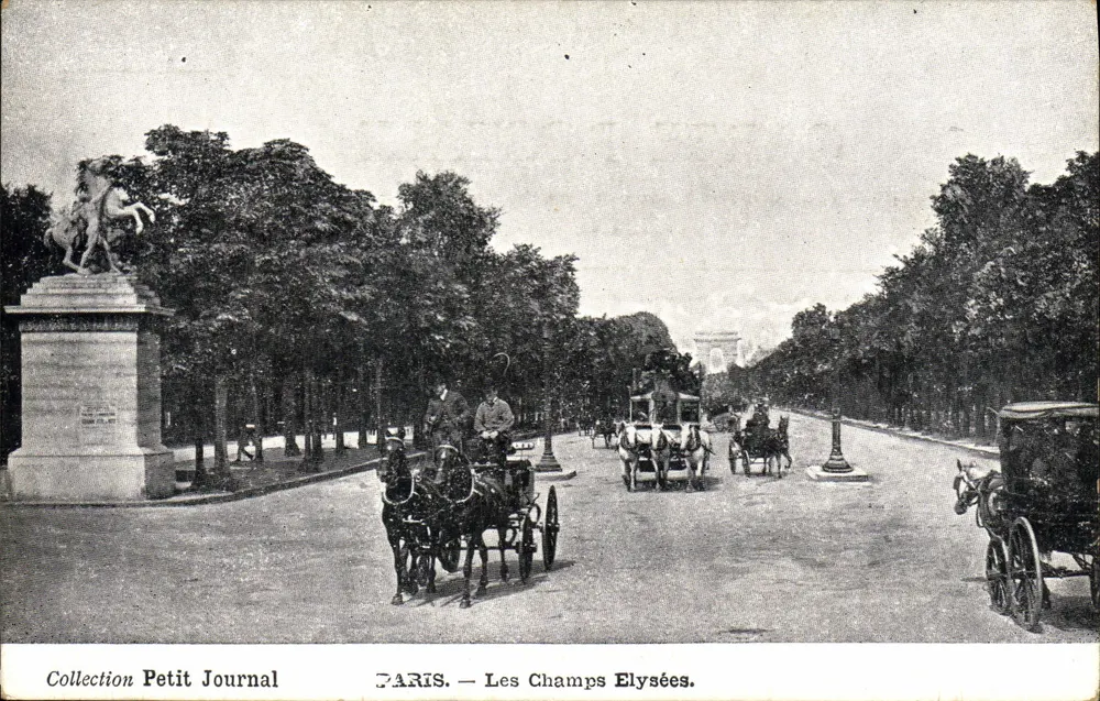 PARIS — Les Champs Elysées — Coleção Petit Journal - Frente