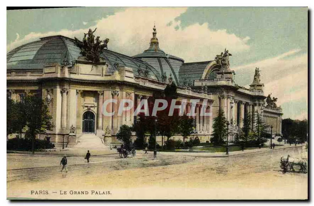 Paris — O Grande Palácio — editor não identificado - Frente