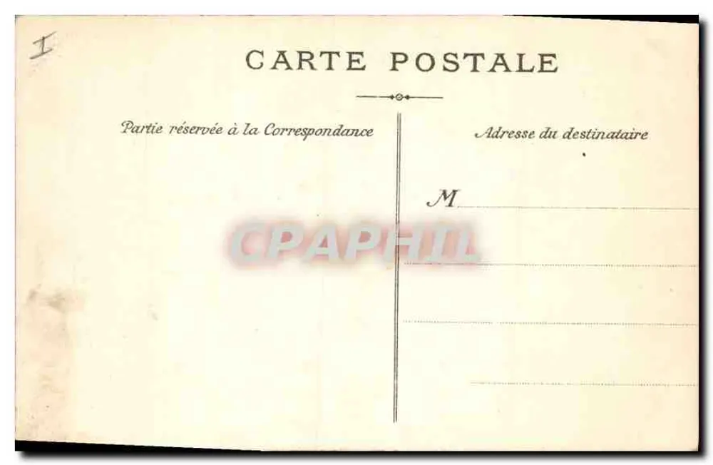 Paris — O Grande Palácio — editor não identificado - Verso