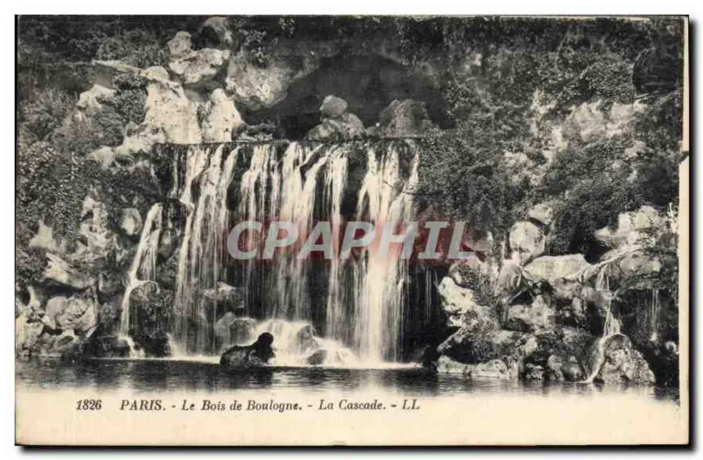 Paris - Le Bois de Boulogne - La Cascade - LL - Frente