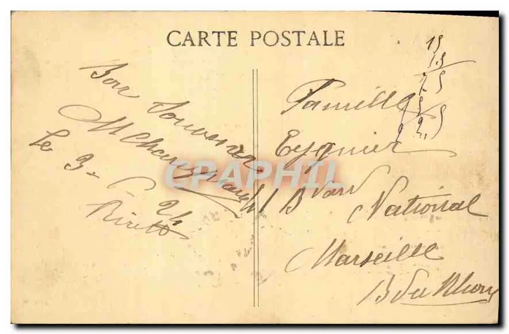 PARIS - Notre-Dame — Ansicht von Pont-au-Double — Verlag nicht sichtbar, Seriennummer 4102 - Rückseite