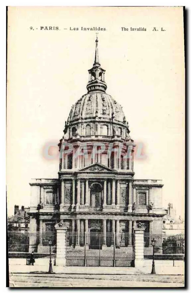 Paris — Les Invalides — A. L. - Frente