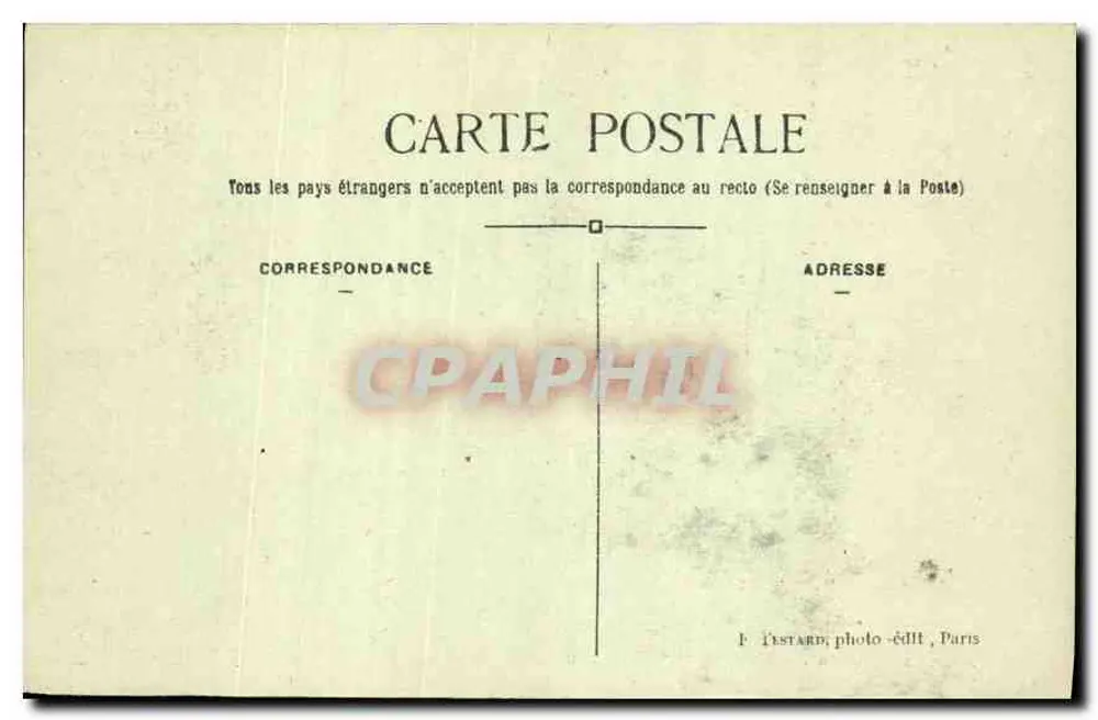 Paris - Bois de Boulogne - O lago — E. M. - Verso