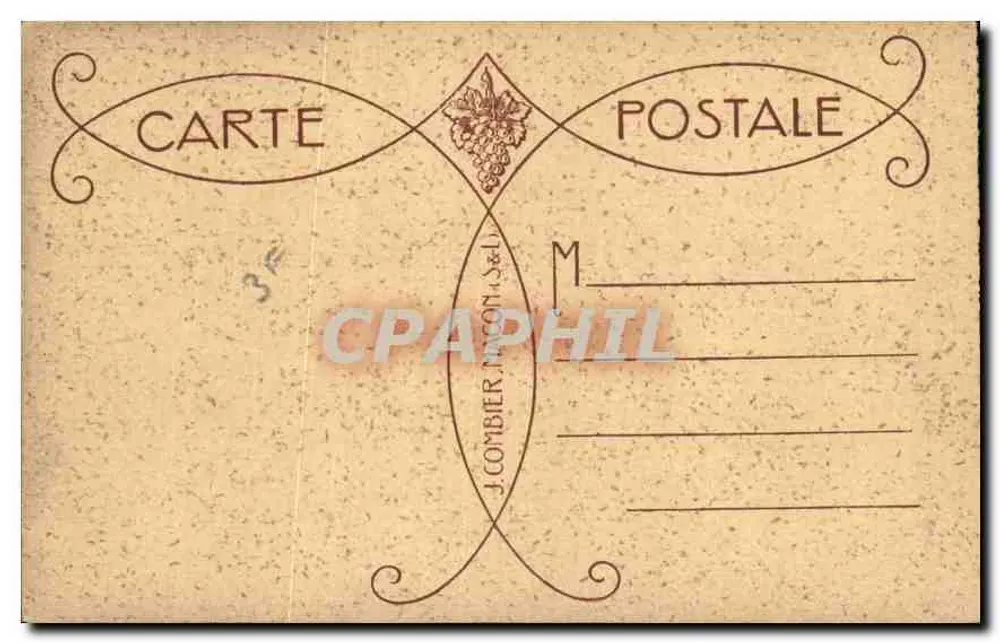PARIS — Tumba do Soldado Desconhecido — J. COMBIER & Cie - Verso