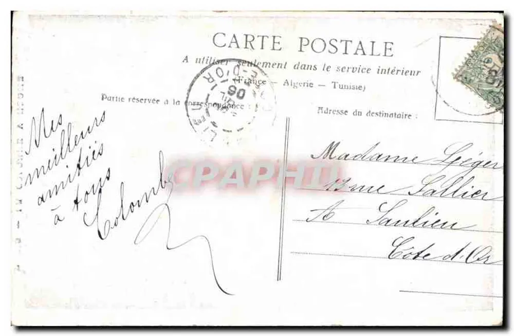 Paris — A Coluna Vendôme — editor B.2 - Verso