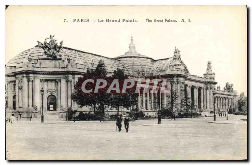 Paris — O Grande Palácio — A. L. - Frente