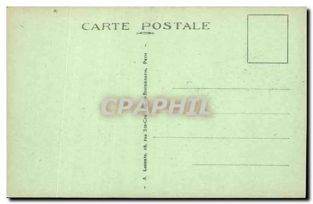 Paris — O Grande Palácio — A. L. - Verso