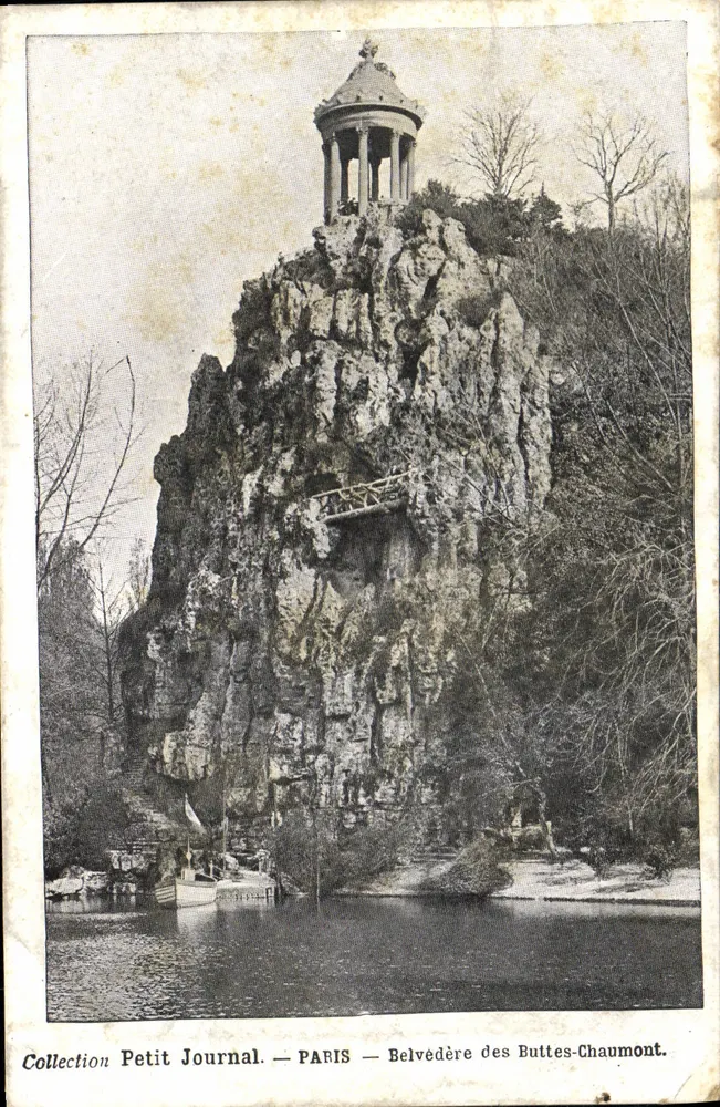 Belvédère das Buttes-Chaumont — Paris — Coleção Petit Journal - Frente