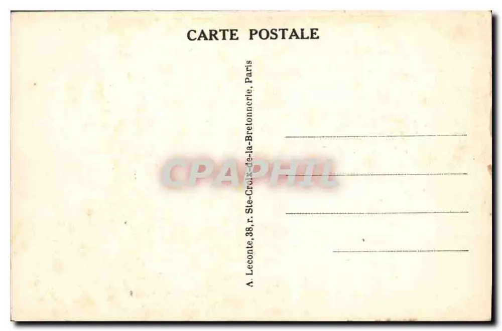 Jardim das Tulleries — Paris — n° 116 - Verso
