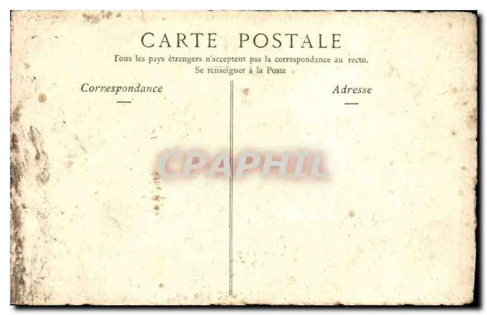 Ruinen der Stadttore von Saint-Denis von der Seite von Paris — ND Phot - Rückseite