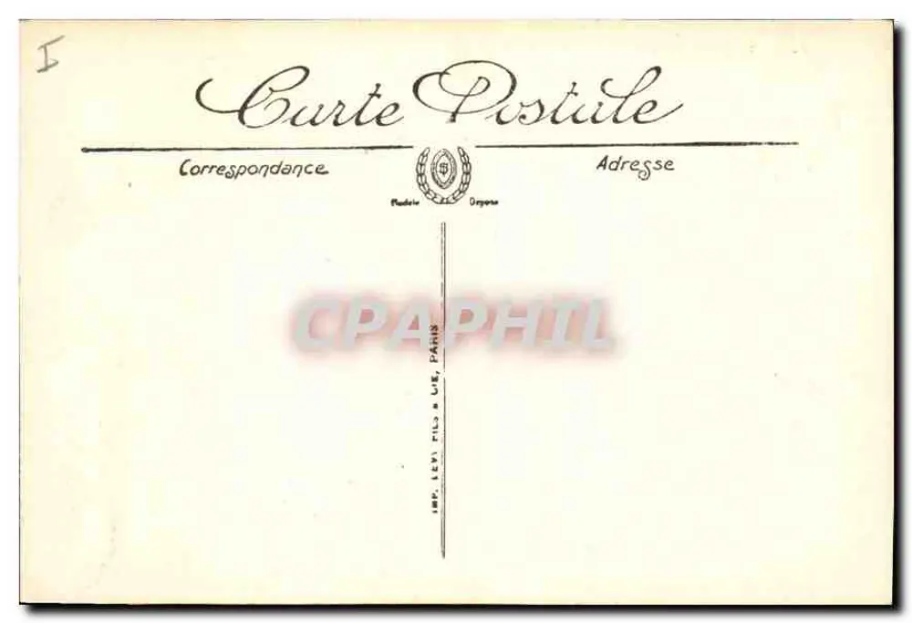 Paris — Notre-Dame e o Ponte — L.L. - Verso