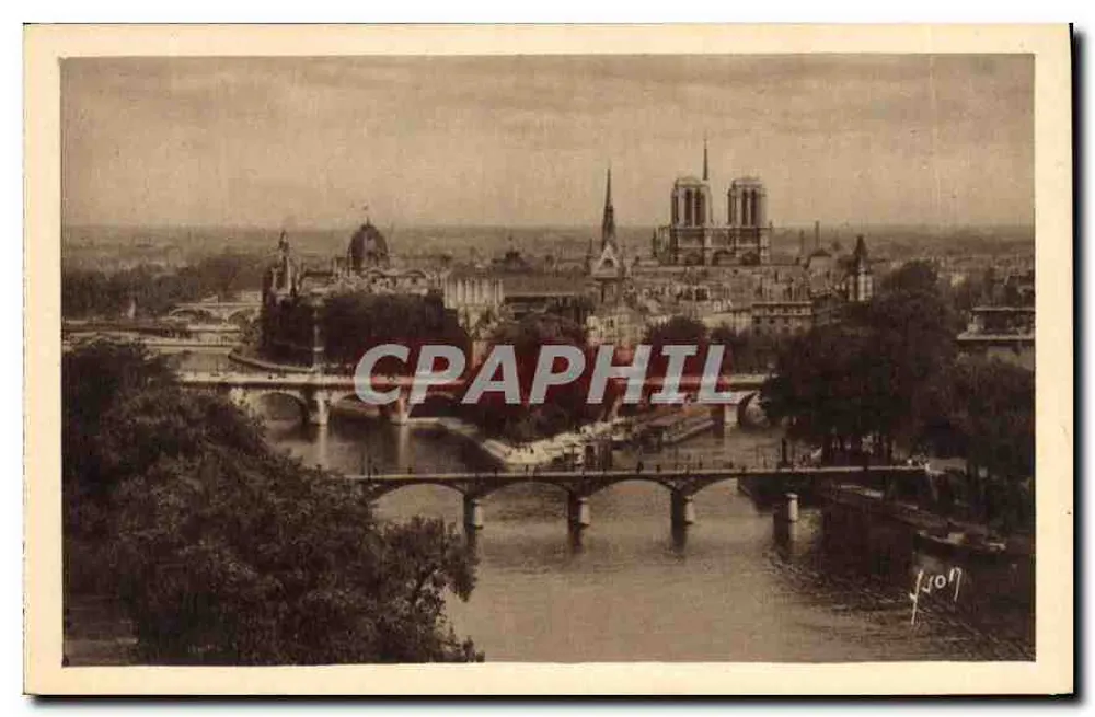 Paris — A Cidade - Notre-Dame — Les Éditions d'Art VON, Paris - Frente