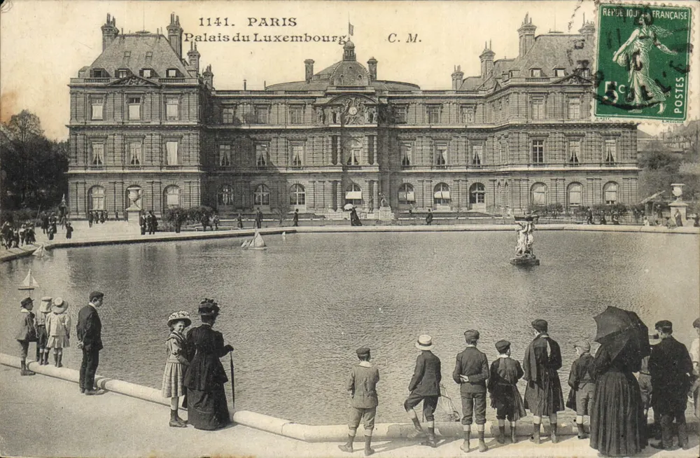 Palais du Luxembourg — Parijs — C.M. n°1141 - Voorkant