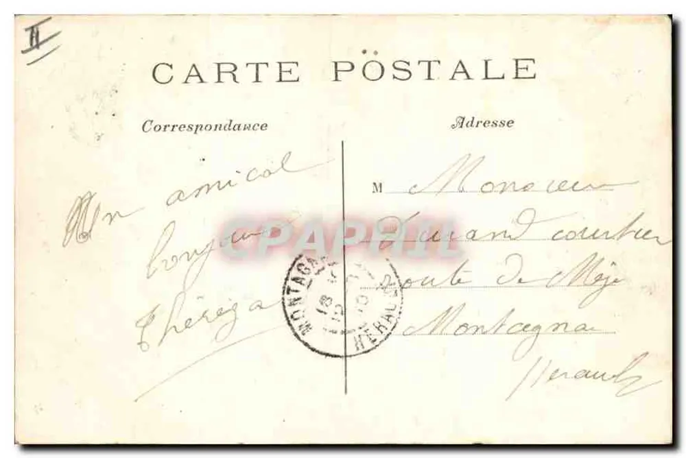 Palais du Luxembourg — Parijs — C.M. n°1141 - Achterkant