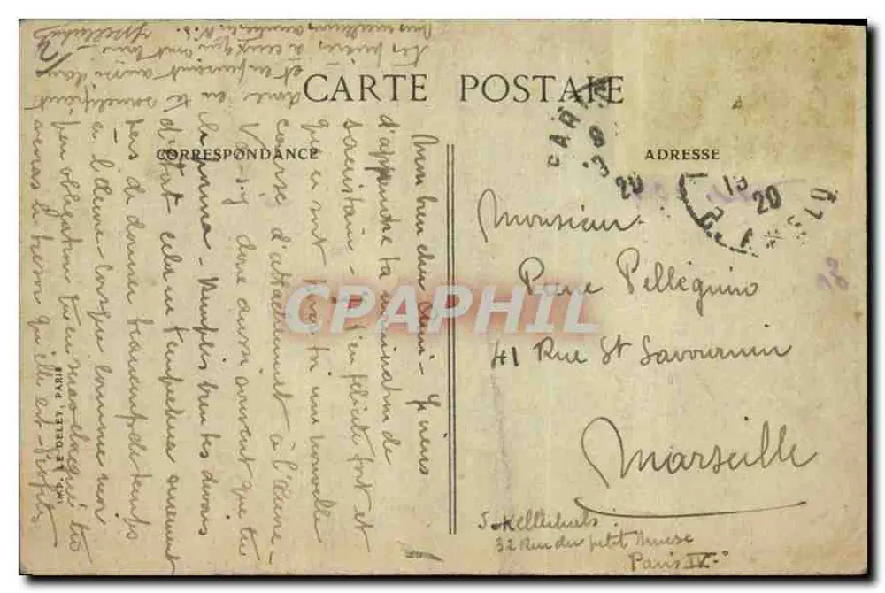 Notre Dame Cathedral — Front — Paris — éditeur non visible - Verso