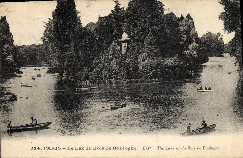 PARIS – See des Bois de Boulogne — LES ÉDITIONS ARTISTIQUES - LIP - Vorderseite