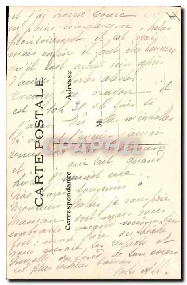 Innenraum der Saint-Louis des Invalides — Die Kirchen von Paris — n°35 — Verlag L. J. J. P. Argandane-Faure - Rückseite