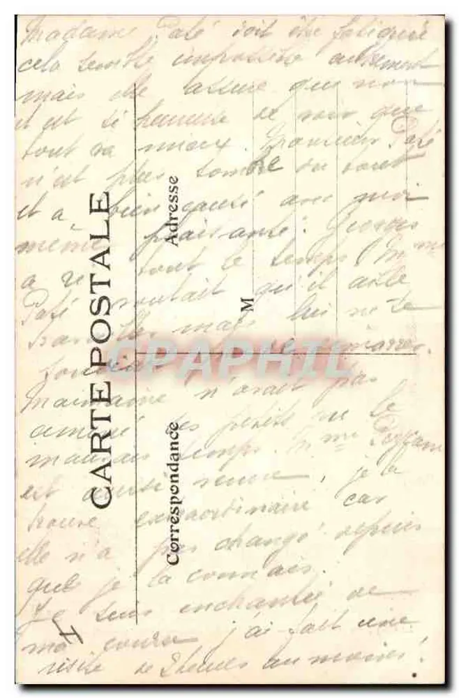 Saint-Julien-le-Pauvre — Innenraum — L. J. & Cie, Verlag, Augoultens-Paris - Rückseite
