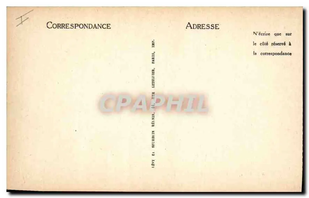 Le Puy — Place du Breuil — LL - Verso