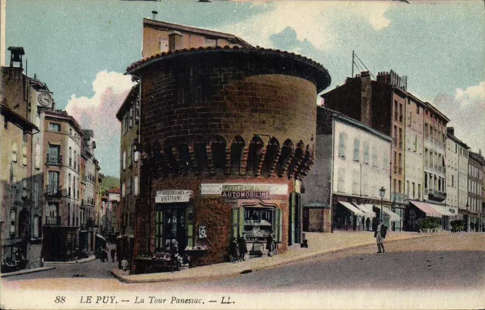 Le Puy — A Torre Panessac — Editor Lévy Fils e Cie, Paris, n°88 - Frente