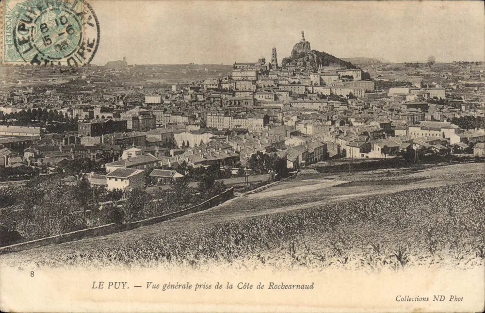 Le Puy — Allgemeiner Blick von der Côte de Rochearnaud — Collections ND Phot - Vorderseite