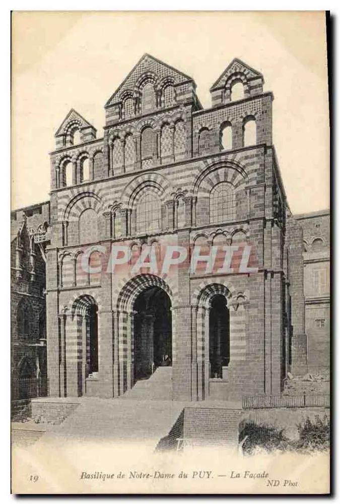 Basílica de Nossa Senhora do PUY — A Fachada — ND Phot - Frente