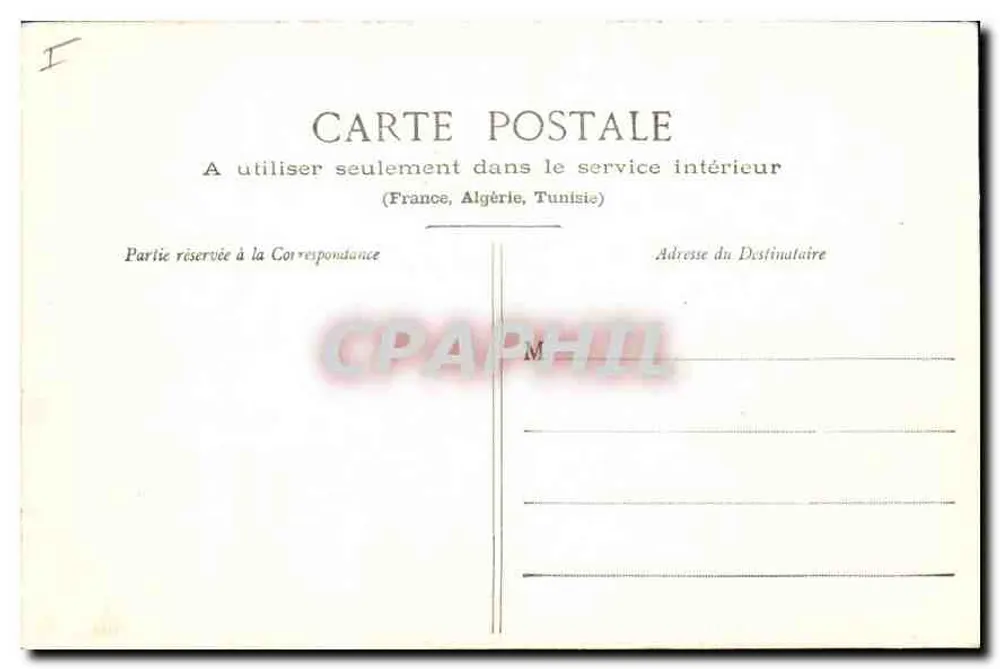 Le Puy - Südpforte der Kathedrale — Le Velay Pittoresque — D.P. Verleger, Lyon - Cliché Vazille - Rückseite