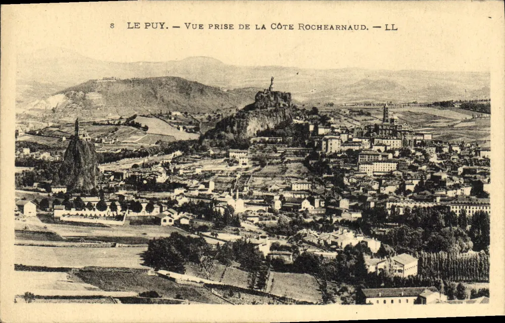 Le Puy — Ansicht vom Côte Rocheardnaud — LL - Vorderseite