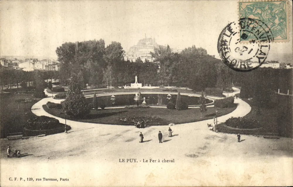 Le Puy - O Fer à cheval — C. F. P., 129, rue Turenne, Paris - Frente