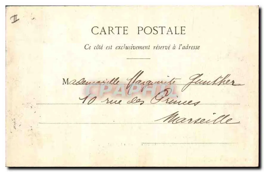 Le Puy - O Fer à cheval — C. F. P., 129, rue Turenne, Paris - Verso