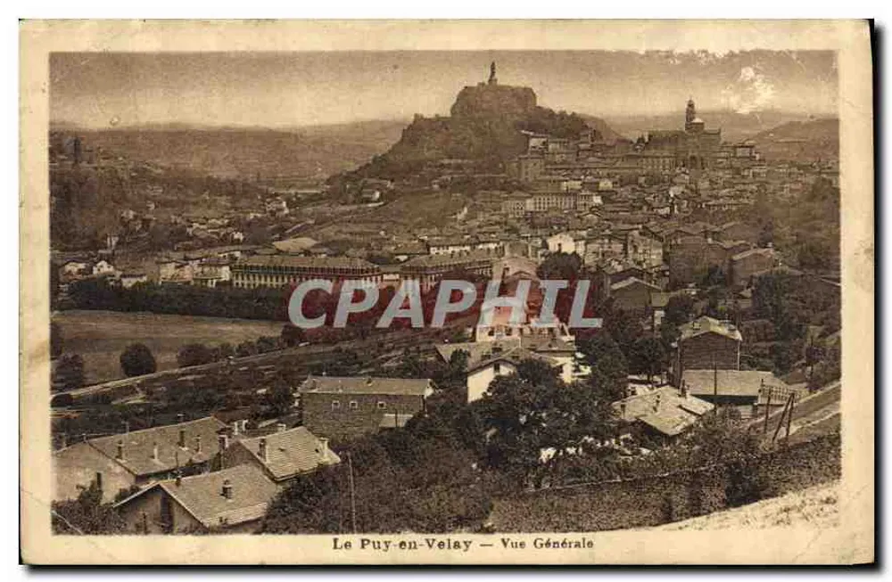 Le Puy-en-Velay — Vue Générale — Éditeur : ARGRA Toulouse - Frente