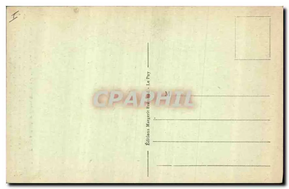 Le Puy - A Rocha Santo Miguel d'Aiguilhe (Aspecto Oeste) — Le Velay Illustré 192 - Verso