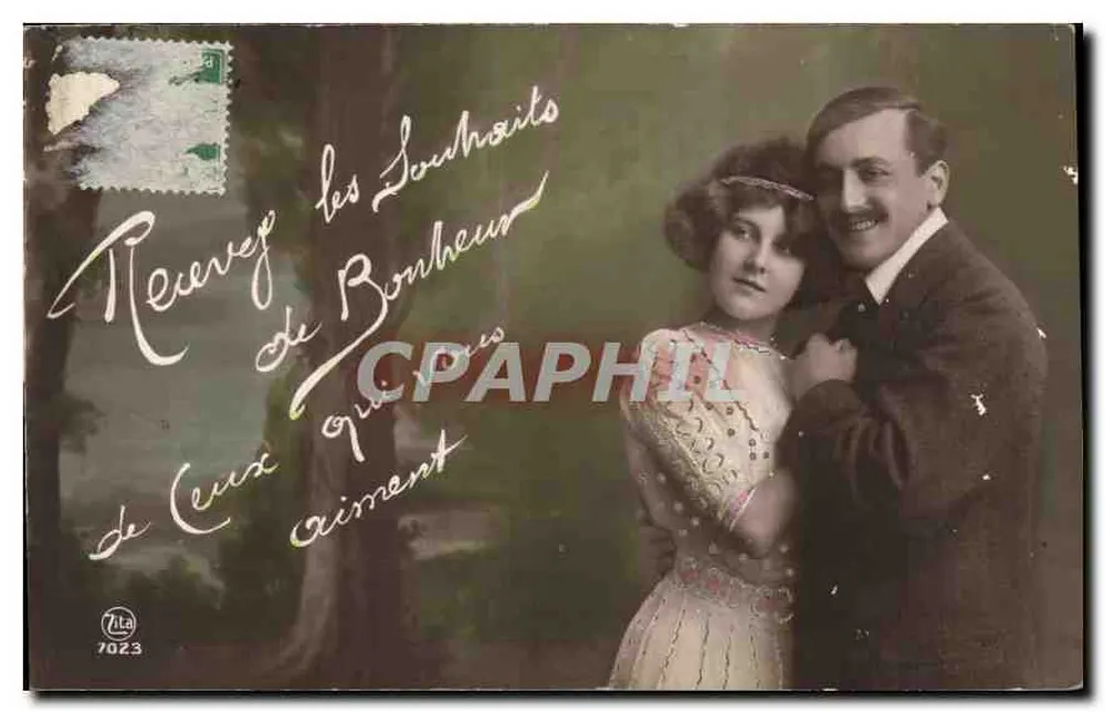 Para w strojach epoki — Fotografia z warsztatu — Zita, n°7023 - Awers