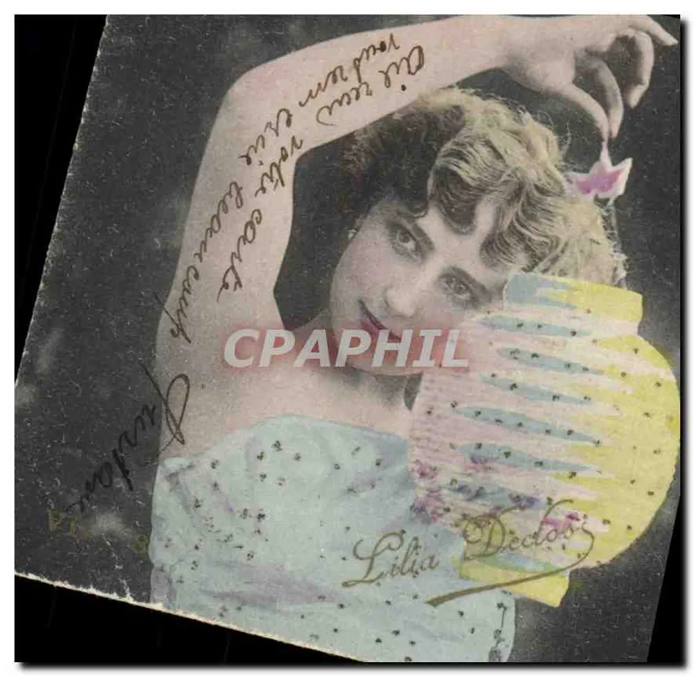 Liliana Declos — Dançarina — Editor desconhecido, número de série não visível - Frente