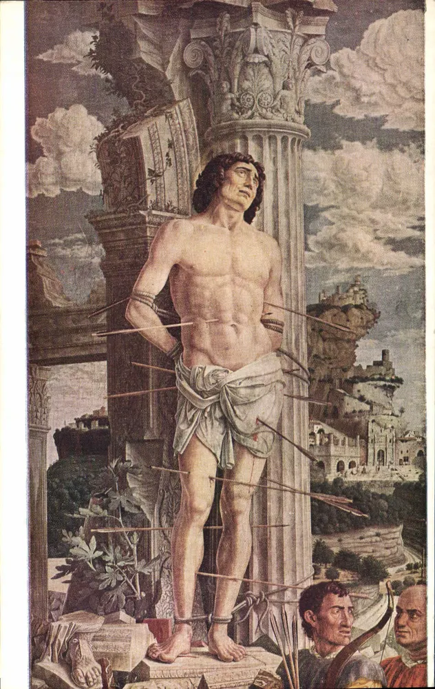 São Sebastião — Andrea Mantegna — Edições Sebastien, Paris - Frente
