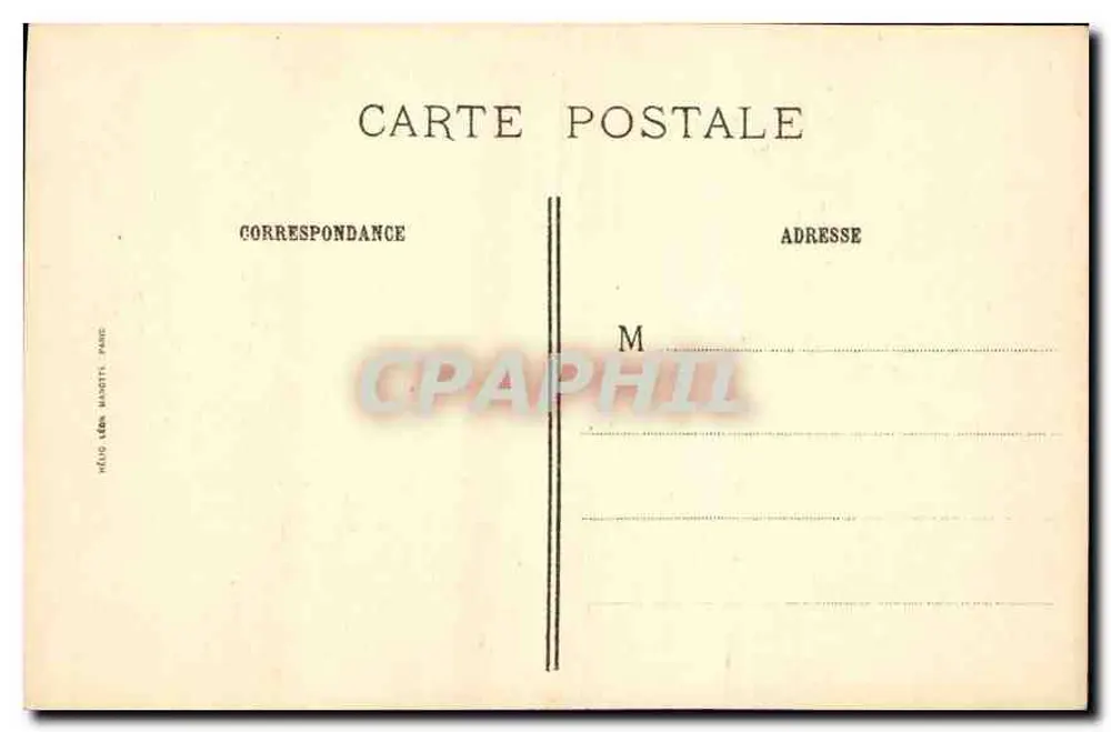 Cabeça egípcia da época saíta — Museu Jacquemart-André — J.-E. Bulloz, editor - Verso