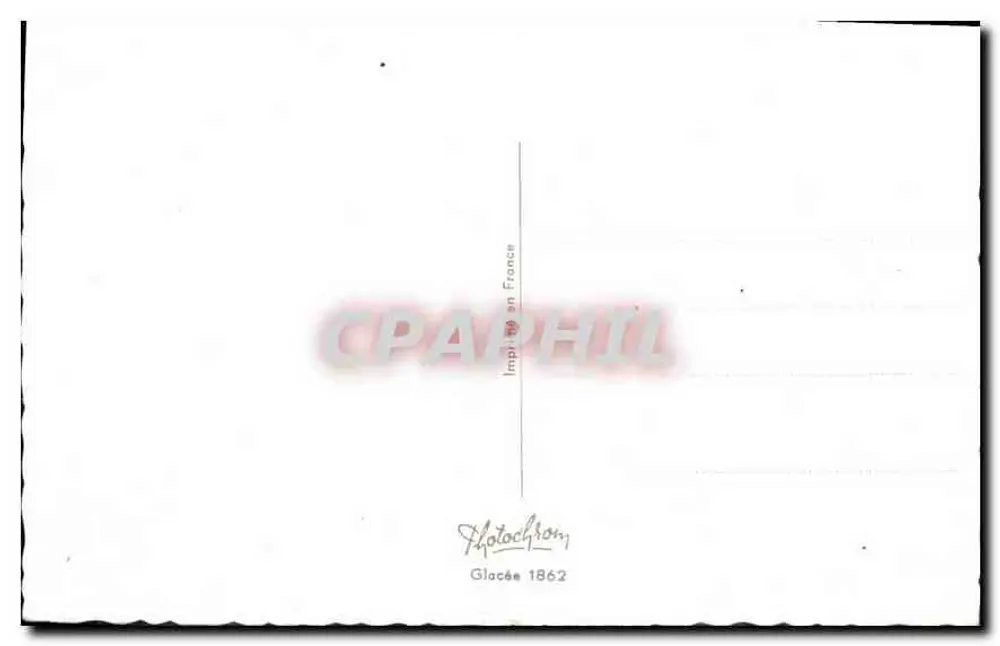 Bouquet de fleurs — Bonne fête Maman — Photocchrom Glacéen 1862 - Verso